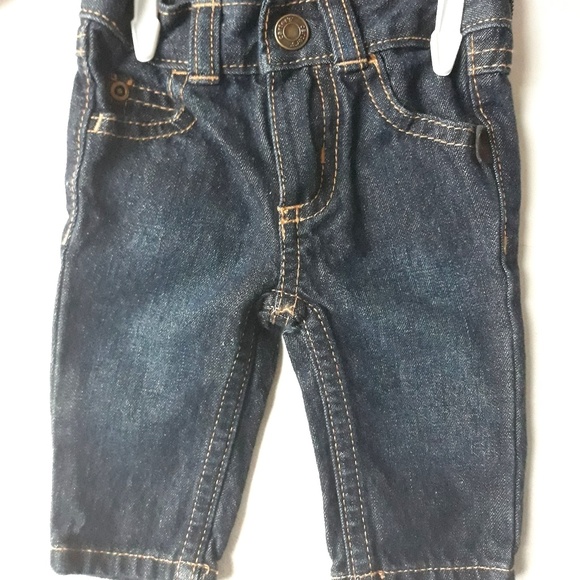 Carters 2pc Plaid & Denim Outifit for Newborns - Picture 4 of 4